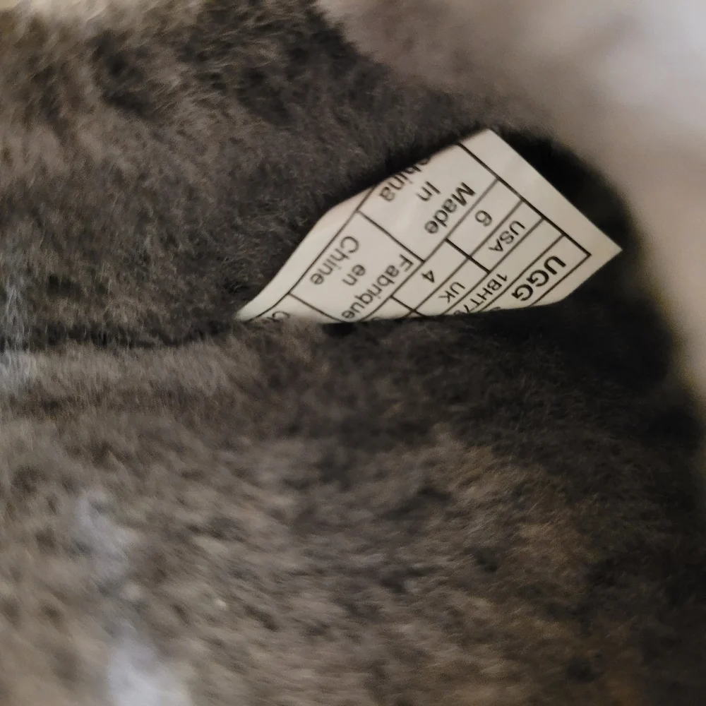 UGG Ansley Metallic Slippers - Pewter / Anthracite​ - Picture 6 of 6